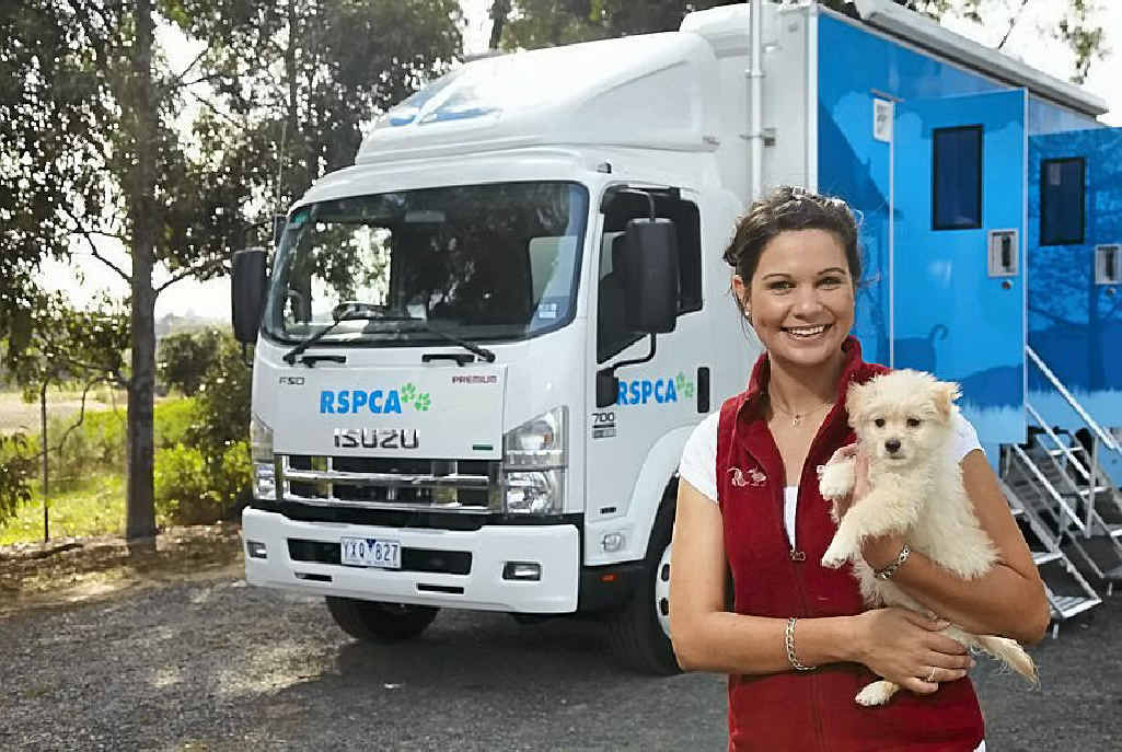 RESCUE VEHICLE: The RSPCA’s Mobile Animal Care vehicle aims to offer animals the best of care on the go. RESCUE VEHICLE: The RSPCA’s Mobile Animal Care vehicle aims to offer animals the best of care on the go.